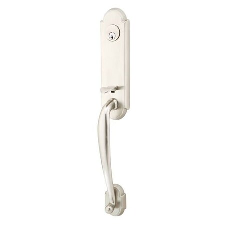 Emtek Satin Nickel Handleset F133343ATNUS15LH234 F133343ATNUS15LH234